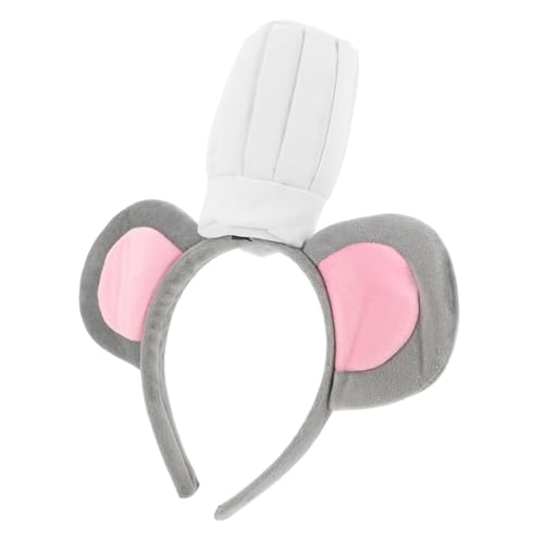 OKUMEYR Stirnband Mit Mausohren Für Erwachsene Und Jungen Und Mädchen Kochmütze Mit Ohren Weich Und Bequem Für Halloween-kostüme OKUMEYR Stirnband Mit Mausohren Für Erwachsene Und Jungen Und Mädchen Kochmütze Mit Ohren Weich Und Bequem Für Halloween-kostüme von OKUMEYR