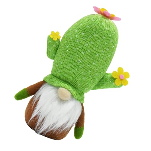 OKUMEYR Sukkulente Zwergenfigur: Sommerzwerg-Dekoration, Kaktus, Elfen- -Puppe Für Küche, Bauernhaus, Gestuftes Tablett, Feiertags-Festival-Party-Spielzeug OKUMEYR Sukkulente Zwergenfigur: Sommerzwerg-Dekoration, Kaktus, Elfen- -Puppe Für Küche, Bauernhaus, Gestuftes Tablett, Feiertags-Festival-Party-Spielzeug von OKUMEYR