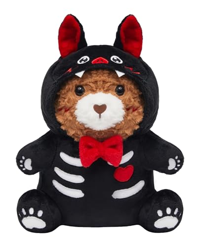 OLAOLA Bär Kuscheltier im Fledermaus-Kostüm, Bär Plüschtier, 37 cm süßes Stofftier, Fledermaus Plüschspielzeug Geschenk für Kinder und Erwachsene OLAOLA Bär Kuscheltier im Fledermaus-Kostüm, Bär Plüschtier, 37 cm süßes Stofftier, Fledermaus Plüschspielzeug Geschenk für Kinder und Erwachsene von OLAOLA