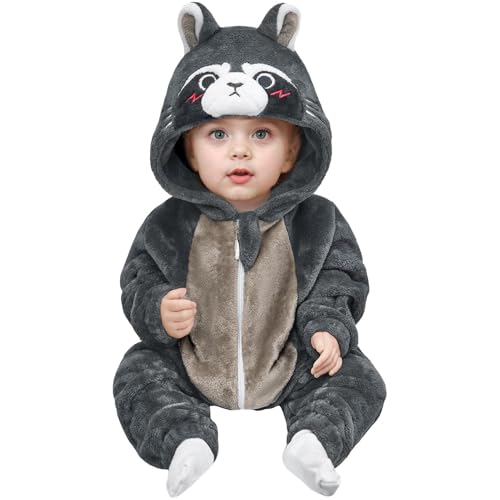 OLAOLA Waschbär-Kostüm für Kinder, Unisex, Halloween-Kostüm von OLAOLA