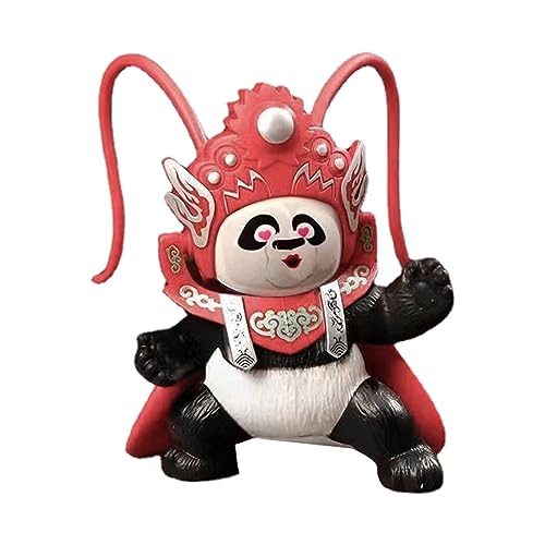 OLCANA Panda-Gesichtspuppe, Panda-Puppen mit Methoden des Gesichtswechsels in 4 Stilen | Puppenstatuen von Peking und für Heimdekoration, Kollektion OLCANA Panda-Gesichtspuppe, Panda-Puppen mit Methoden des Gesichtswechsels in 4 Stilen | Puppenstatuen von Peking und für Heimdekoration, Kollektion von OLCANA