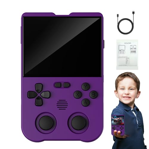 OLCANA Tragbare Spielekonsole, Retro-Spielkonsole mit 3000 mAh Akku - Spielekonsole, 3,5 Zoll Touchscreen, Spielekonsole, unterstützt mehrere Emulatoren OLCANA Tragbare Spielekonsole, Retro-Spielkonsole mit 3000 mAh Akku - Spielekonsole, 3,5 Zoll Touchscreen, Spielekonsole, unterstützt mehrere Emulatoren von OLCANA