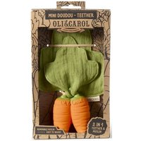 Oli & Carol - Cathy the Carrot Mini Doudou-Teether von OLI AND CAROL SL