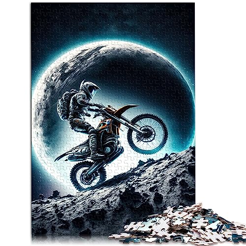 Astronaut fährt Motorrad, Holzpuzzle für Erwachsene, 1000 Teile, für Erwachsene und Kinder ab 12 Jahren, tolles Geschenk, 29,5 x 19,7 Zoll/75 x 50 cm. Astronaut fährt Motorrad, Holzpuzzle für Erwachsene, 1000 Teile, für Erwachsene und Kinder ab 12 Jahren, tolles Geschenk, 29,5 x 19,7 Zoll/75 x 50 cm. von OLIKED