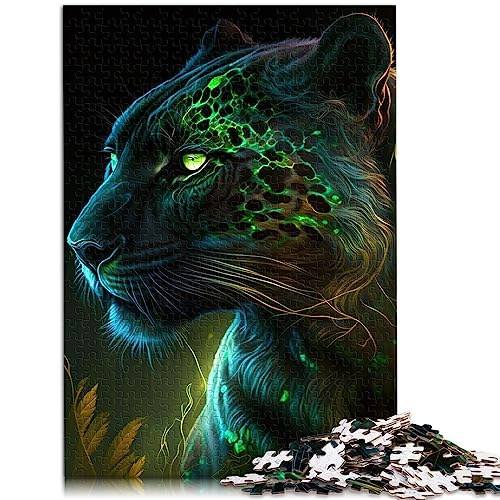 Black Panther Puzzles für Papppuzzles, 1000 teiliges Puzzle für Erwachsene, für Erwachsene und Kinder ab 12 Jahren, als Heimdekoration, 10,27 x 20,47 Zoll/26 x 38 cm. von OLIKED