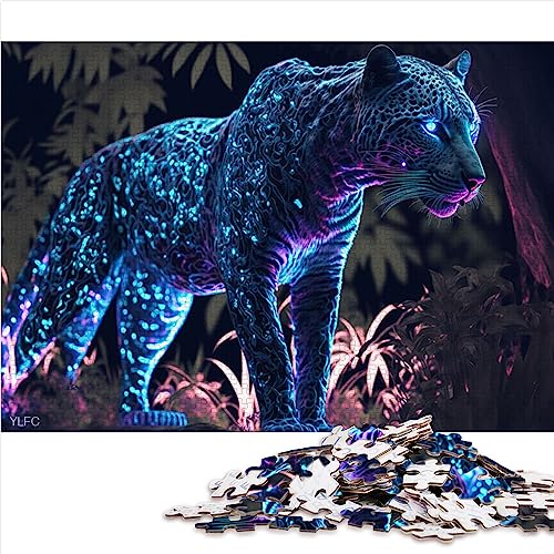 Jaguar Puzzles für Erwachsene, Puzzle aus Pappe, 1000 Teile, für Erwachsene, Heimdekoration, Puzzle 10,27 x 20,47 Zoll/26 x 38 cm. Jaguar Puzzles für Erwachsene, Puzzle aus Pappe, 1000 Teile, für Erwachsene, Heimdekoration, Puzzle 10,27 x 20,47 Zoll/26 x 38 cm. von OLIKED