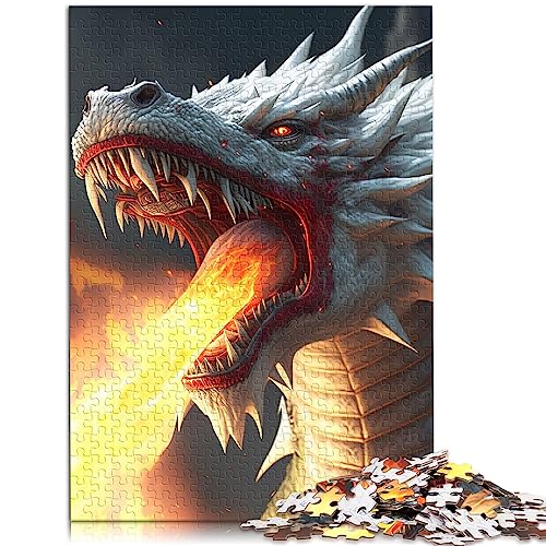 Mystischer Drache Kunstwerk Puzzle, 1000 Teile, Holzpuzzle für Erwachsene und Kinder ab 12 Jahren, Lernspielzeug, Familienspiele, 29,5 x 19,7 Zoll/75 x 50 cm. Mystischer Drache Kunstwerk Puzzle, 1000 Teile, Holzpuzzle für Erwachsene und Kinder ab 12 Jahren, Lernspielzeug, Familienspiele, 29,5 x 19,7 Zoll/75 x 50 cm. von OLIKED
