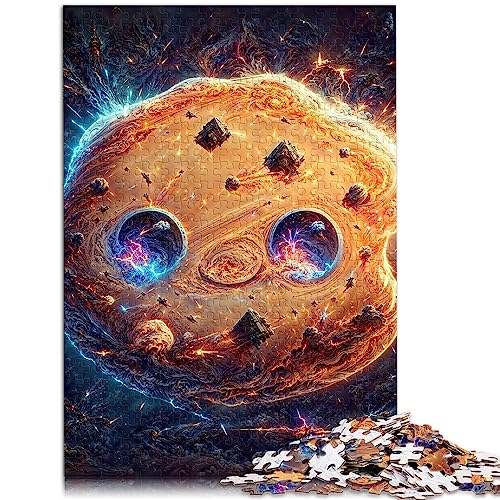 Puzzle Space Cookie, 1000 teiliges Puzzle, Lernspiele, Papppuzzles für Erwachsene und Kinder ab 12 Jahren, Geschenk für Erwachsene und Kinder, 26 x 38 cm. von OLIKED