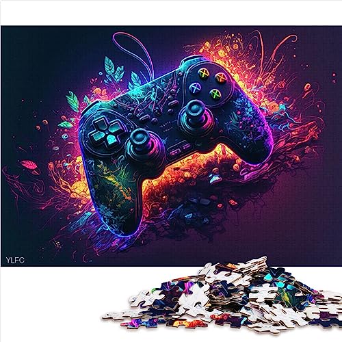 Puzzle für Erwachsene, Gaming, Neon Kunst, Puzzles für Erwachsene, 1000 Papppuzzles für Erwachsene, Familie, Geburtstag, Geschenke, 10,27 x 20,47 Zoll/26 x 38 cm. Puzzle für Erwachsene, Gaming, Neon Kunst, Puzzles für Erwachsene, 1000 Papppuzzles für Erwachsene, Familie, Geburtstag, Geschenke, 10,27 x 20,47 Zoll/26 x 38 cm. von OLIKED