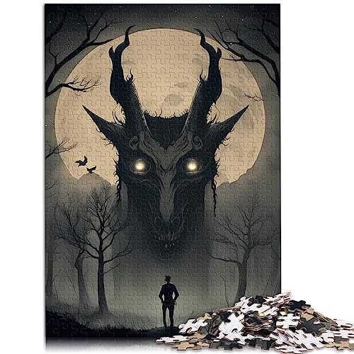 Puzzle für Erwachsene, Horror Kunst für Erwachsene, 1000 Teile, Puzzle Geschenke, Holzpuzzle für tolle Geschenke für Weihnachten, 29,5 x 19,7 Zoll/75 x 50 cm. Puzzle für Erwachsene, Horror Kunst für Erwachsene, 1000 Teile, Puzzle Geschenke, Holzpuzzle für tolle Geschenke für Weihnachten, 29,5 x 19,7 Zoll/75 x 50 cm. von OLIKED