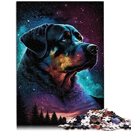 Puzzle für Kinder, Rottweiler Stil, Papppuzzles, 1000 Teile, für Erwachsene, Denksportaufgabe, 10,27 x 20,47 Zoll/26 x 38 cm. Puzzle für Kinder, Rottweiler Stil, Papppuzzles, 1000 Teile, für Erwachsene, Denksportaufgabe, 10,27 x 20,47 Zoll/26 x 38 cm. von OLIKED
