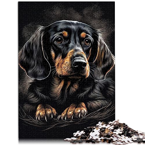 Puzzles Dackel Hund Papppuzzles 1000 Teile Puzzles für Erwachsene Puzzle Familienspiele Weihnachten Geburtstagsgeschenke 10,27" x 20,47"/26 * 38cm. Puzzles Dackel Hund Papppuzzles 1000 Teile Puzzles für Erwachsene Puzzle Familienspiele Weihnachten Geburtstagsgeschenke 10,27" x 20,47"/26 * 38cm. von OLIKED