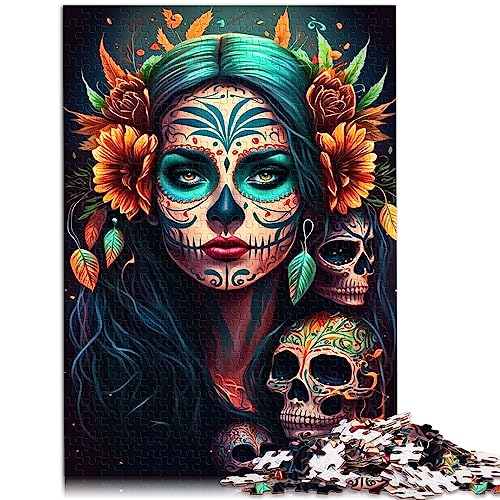 Puzzles für Erwachsene, Fiesta de los Muertos, Holzpuzzle, 1000 Teile, Puzzle für Erwachsene und Kinder ab 12 Jahren, lustiges Geschenk, 29,5 x 19,7 Zoll/75 x 50 cm. Puzzles für Erwachsene, Fiesta de los Muertos, Holzpuzzle, 1000 Teile, Puzzle für Erwachsene und Kinder ab 12 Jahren, lustiges Geschenk, 29,5 x 19,7 Zoll/75 x 50 cm. von OLIKED