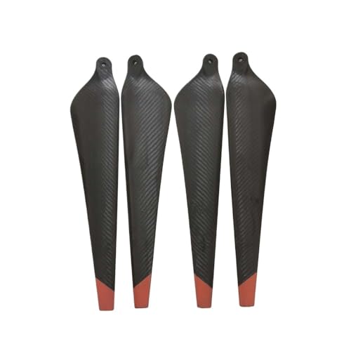 OLIREW Für DJI T30 Agras Propeller 3820s Kohlefaser-Nylon Faltpropeller für DJI T30 CW/CCW Landwirtschaft Pflanze Drohne Reparaturzubehör (Farbe: Kohlefaser C-4 Stück) von OLIREW