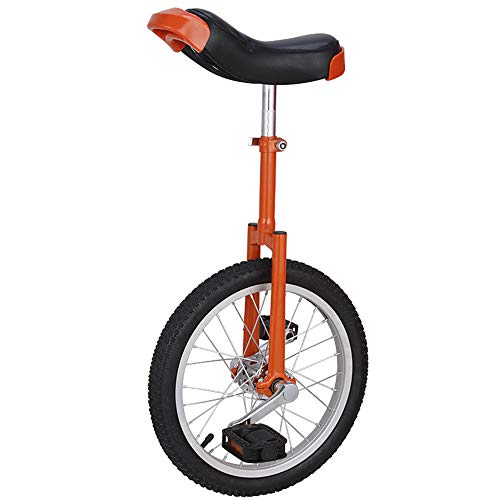 OLSDXAWQ, 20-Zoll-Fahrrad mit rutschfestem Rad, Einzelrad, mit Leichtmetallfelge, extra dickem Reifen, verstellbarem Sitz, for Outdoor-Sport, Fitness, Training, Gesundheit(Red) von OLSDXAWQ