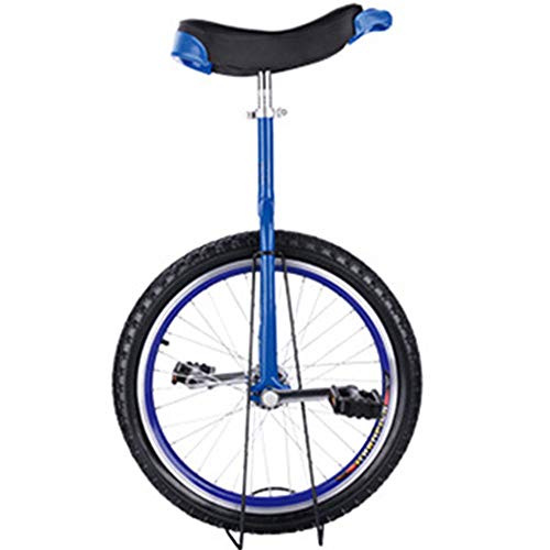 OLSDXAWQ, 24/20/18/16 Zoll Einrad, Einräder for Erwachsene, mit Leichtmetallfelge, extra dickem Reifen, verstellbarem Sitz, for Outdoor-Sport, Fitness, Training, Gesundheit(Red,24inches) von OLSDXAWQ