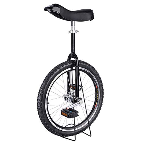 OLSDXAWQ, 24/20/18/31 Zoll Einrad, Einrad mit rutschfesten Rädern, Bergreifen, Reiten, Selbstausgleichsübung, Balance-Fahrrad, Reiten, Outdoor-Sport, Fitness-Übung(Black,18inches) von OLSDXAWQ
