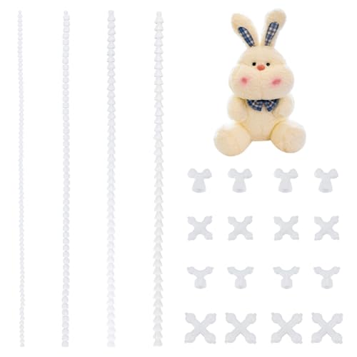 OLYCRAFT 4 Sets Jeton Kugelpfanne Skelettgelenk Weiß Verstellbar Flexible Anker Skelettgelenke Mit Y Und X Brustverbindern Flexible Kugelpfanne Für Die Herstellung von Plüschpuppen OLYCRAFT 4 Sets Jeton Kugelpfanne Skelettgelenk Weiß Verstellbar Flexible Anker Skelettgelenke Mit Y Und X Brustverbindern Flexible Kugelpfanne Für Die Herstellung von Plüschpuppen von OLYCRAFT