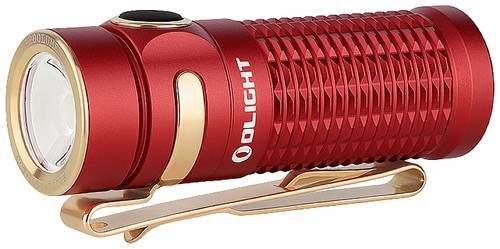 OLight Baton 3 Red LED Taschenlampe akkubetrieben 1200lm 33h 53g von OLight