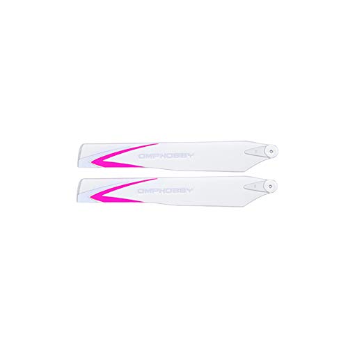 OMPHOBBY M1 Hubschrauber Teile OSHM1036 125mm Hauptklingen(Violett)-(Weich) Original Ersatzteil für OMP Hobby M1 RC Helicopters Zubehör Ersatzteil von OMPHOBBY