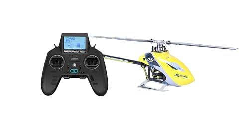 OMPHOBBY M2 EVO MK2 Ready to Fly RC Hubschrauber Outdoor Dual Brushless Motoren Direct-Drive 6CH Fernbedienung Hubschrauber für Erwachsene, 3D RC Flugzeug mit Fernbedienung Mini Drone RTF Gelb OMPHOBBY M2 EVO MK2 Ready to Fly RC Hubschrauber Outdoor Dual Brushless Motoren Direct-Drive 6CH Fernbedienung Hubschrauber für Erwachsene, 3D RC Flugzeug mit Fernbedienung Mini Drone RTF Gelb von OMPHOBBY