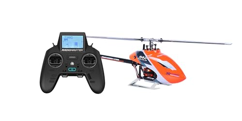 OMPHOBBY M2 EVO MK2 Ready to Fly RC Hubschrauber Outdoor Dual Brushless Motoren Direct-Drive 6CH Fernbedienung Hubschrauber für Erwachsene, 3D RC Flugzeug mit Fernbedienung Mini Drone RTF Orange OMPHOBBY M2 EVO MK2 Ready to Fly RC Hubschrauber Outdoor Dual Brushless Motoren Direct-Drive 6CH Fernbedienung Hubschrauber für Erwachsene, 3D RC Flugzeug mit Fernbedienung Mini Drone RTF Orange von OMPHOBBY