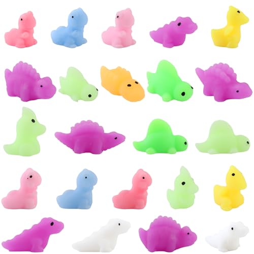 Dinosaur Mochi Squishy Toys Set, Zufällige 36 Mini Mochi Squishy, Kawaii Squishies, Stressabbau-Spielzeug für Kindergeburtstagsgeschenk Dinosaur Mochi Squishy Toys Set, Zufällige 36 Mini Mochi Squishy, Kawaii Squishies, Stressabbau-Spielzeug für Kindergeburtstagsgeschenk von ONBAGLST