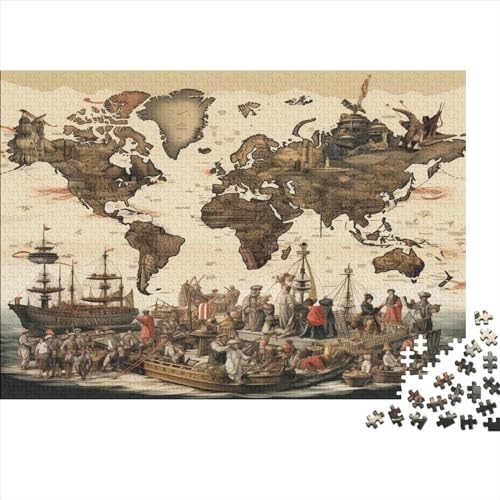 12 Forms of Colonialism Puzzles 500 Teile Für Erwachsene Puzzles Für Erwachsene 500 Teile Puzzle Lernspiele Ungelöstes Puzzle 500pcs (52x38cm) von ONDIAN