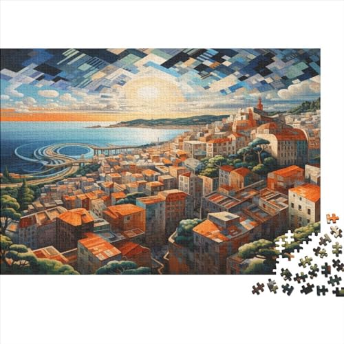 3D-Puzzle Für Erwachsene 300 Teile Susan Walker A Panoramic View Geschenkideen Für Puzzles Für Erwachsene 300pcs (40x28cm) von ONDIAN