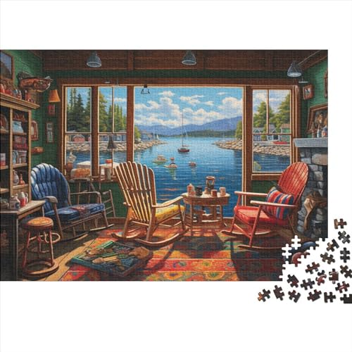 500-teilige Puzzles Für Erwachsene | A Colorful Room | Familienspaß-Puzzles 500 Teile Für Erwachsene Geschenke Ungelöstes Puzzle 500pcs (52x38cm) von ONDIAN
