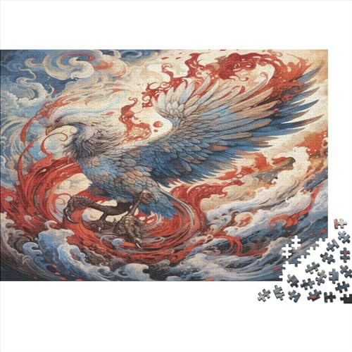 500-teilige Puzzles Für Erwachsene An Ink Painting Full of Rich Oriental Flavor Puzzles Für Erwachsene, 500-teiliges Spiel, Spielzeug Für Erwachsene, Familienpuzzles, Geschenk 500pcs (52x38cm) von ONDIAN