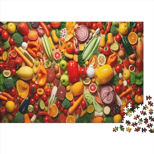 Colorful Vegetables Puzzles Für Erwachsene 1000 Teile Puzzles Für Erwachsene Puzzles 1000 Teile Für Erwachsene Anspruchsvolles Spiel Ungelöstes Puzzle 1000pcs (75x50cm) von ONDIAN