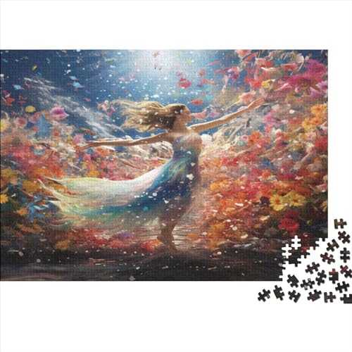 Puzzle für Erwachsene, 1000 Teile, Tanzende Schönheit, Puzzles für Erwachsene, Geschenke, 1000 Teile (75 x 50 cm) von ONDIAN