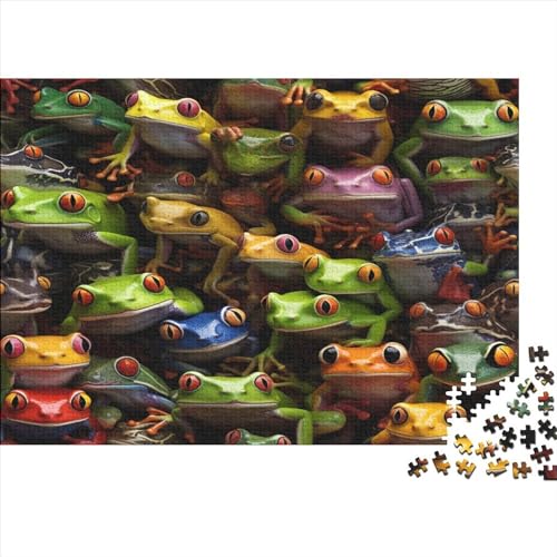 Tree Frogs Puzzles 1000 Teile Für Erwachsene Puzzles Für Erwachsene 1000 Teile Puzzle Lernspiele Ungelöstes Puzzle 1000pcs (75x50cm) von ONDIAN
