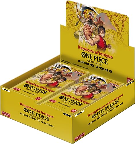 Ban Dai ONE PIECE TCG: Kingdoms of Intrigue Booster Box [OP-04], (BCL2691629) von ONE PIECE