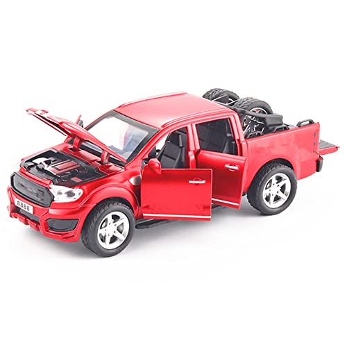 ONEJIA Modell-LKW-Legierung, 1/32 Druckguss, Automodell, Geländewagen, Spielzeug für Kinder für Ford Raptor F350 Ranger von ONEJIA