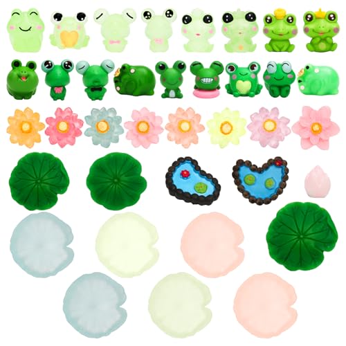 ONEST 37-teiliges Mini-Frosch-Figuren-Spielset, handbemalt, winzige Frösche, Spielzeug, realistische, detaillierte Harz-Frosch-Figuren für Kinder und Erwachsene ONEST 37-teiliges Mini-Frosch-Figuren-Spielset, handbemalt, winzige Frösche, Spielzeug, realistische, detaillierte Harz-Frosch-Figuren für Kinder und Erwachsene von ONEST
