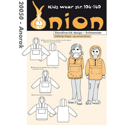 ONION Schnittmuster Kids 20050 Anorak Gr. 104-140/3-10 Jahre von ONION