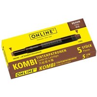 ONLINE 17057/12 Kombipatrone Braun, 5 Stück ONLINE 17057/12 Kombipatrone Braun, 5 Stück von ONLINE