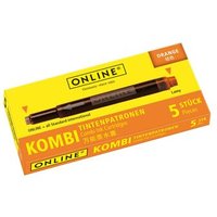 ONLINE 17174/12 Kombipatrone Orange, 5 Stück ONLINE 17174/12 Kombipatrone Orange, 5 Stück von ONLINE