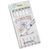 ONLINE 18617 2 Lines Pen 6er Set im Kartonetui ONLINE 18617 2 Lines Pen 6er Set im Kartonetui von ONLINE