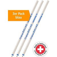ONLINE 40011/3 D1-Standard-Mine M blau 3er Pack von ONLINE
