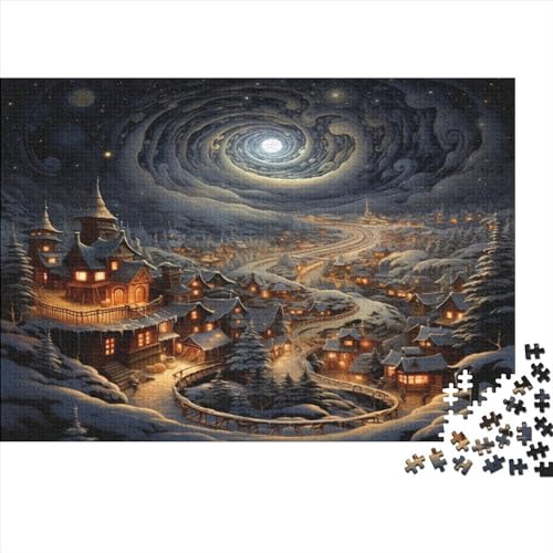 Wirbelmuster Puzzle 1000pcs (75x50cm) Erwachsene Beleuchtung Puzzle,Home Decor von ONNAT