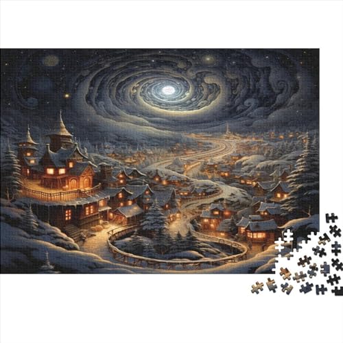 Wirbelmuster Puzzle 500pcs (52x38cm) Erwachsene Beleuchtung Puzzle,Home Decor von ONNAT