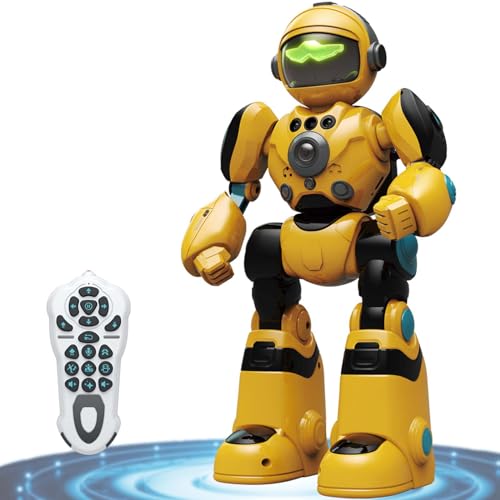 Roboter Spielzeug für Kinder, Programmierbare Smart Boy Toys Roboter mit intelligenten Geste Sensing, Cool Toys Geburtstag Weihnachten Kindertag Geschenk für Jungen Mädchen Alter 6 7 8 9 10 11 12 von ONXE