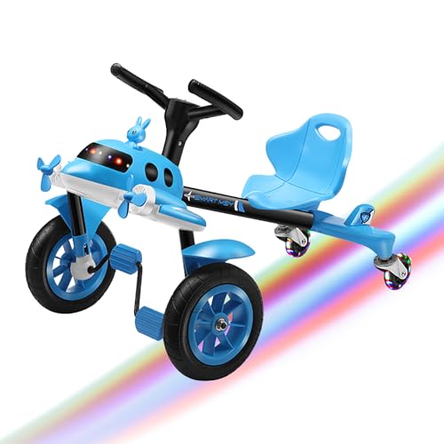 OOFAYJIA Tretfahrzeug für Kinder ab 3 Jahren | Tretauto Kettcar | Verstellbare Sitze vorne und hinten | Kinderfahrzeug Geschenk Spielzeug,Blau OOFAYJIA Tretfahrzeug für Kinder ab 3 Jahren | Tretauto Kettcar | Verstellbare Sitze vorne und hinten | Kinderfahrzeug Geschenk Spielzeug,Blau von OOFAYJIA