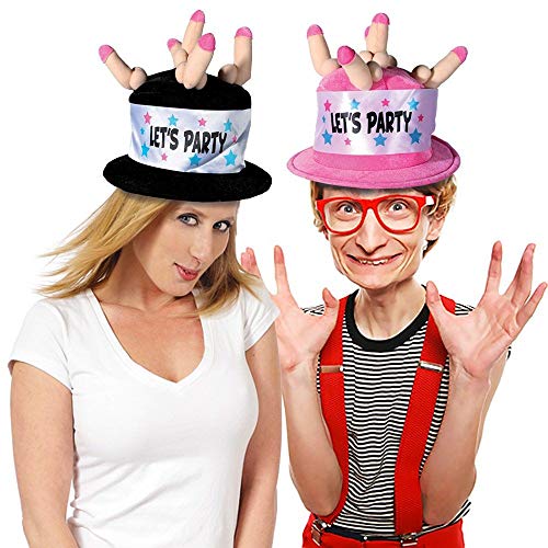 OOTB Penis Party-Hut Junggesellinnenabschied schwarz-bunt Einheitsgröße von ootb