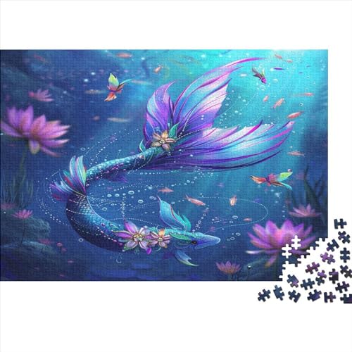 Fische Puzzle 1000 Teile Erwachsene Puzzles Für Erwachsene Klassische Puzzles 1000 Teile Erwachsene Puzzlespiel Schwer Pädagogisches Spielzeug Erwachsene Kinder Puzzel 1000pcs (75x50cm) von OPANZYYDE