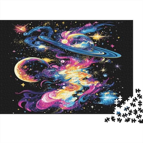 Kosmische Galaxie 1000 Teile Puzzle, Puzzles Für Erwachsene, 1000 Teile Puzzlespiel Für Jugendliche & Erwachsene Puzzlespiel Puzzel 1000pcs (75x50cm) von OPANZYYDE