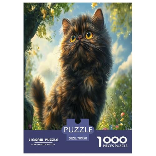 Persische Katze Puzzle 1000 Teile Schwer Puzzle Spielzeug Lernspiel Impossible Herausforderung Spielzeug Für Erwachsene Und Kinder Ab 14 Jahren 70x50cm/1000pcs Persische Katze Puzzle 1000 Teile Schwer Puzzle Spielzeug Lernspiel Impossible Herausforderung Spielzeug Für Erwachsene Und Kinder Ab 14 Jahren 70x50cm/1000pcs von OPANZYYDE